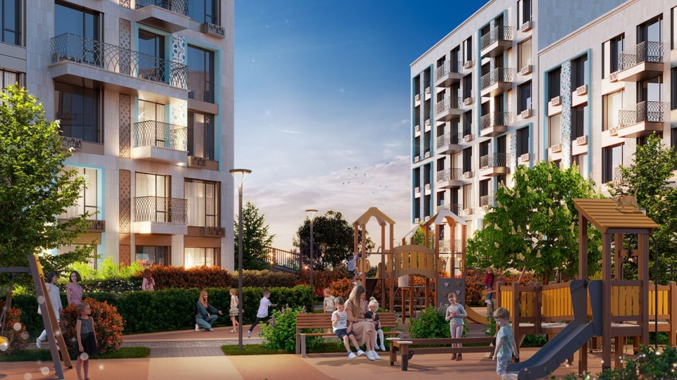 NRG от застройщика 1-ком квартира в ЖК «NRG Maftun Makon Comfort»