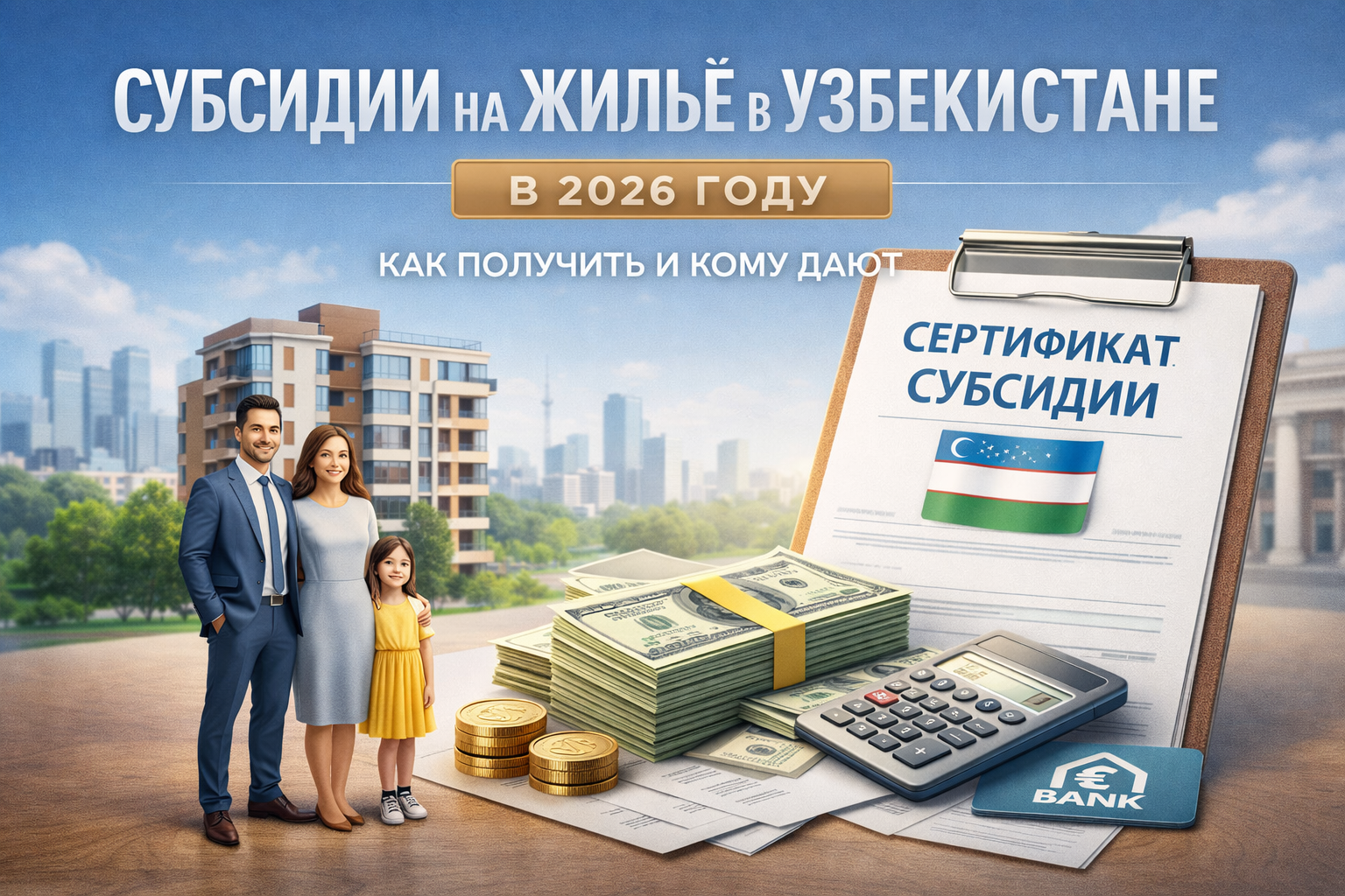 Субсидии на жилье в Узбекистане: как получить и кому дают